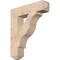 Ekena Millwork Funston Craftsman Smooth Bracket, Douglas Fir, 5 1/2"W x 26"D x 30"H BKT06X26X30FST04SDF - alternate 1